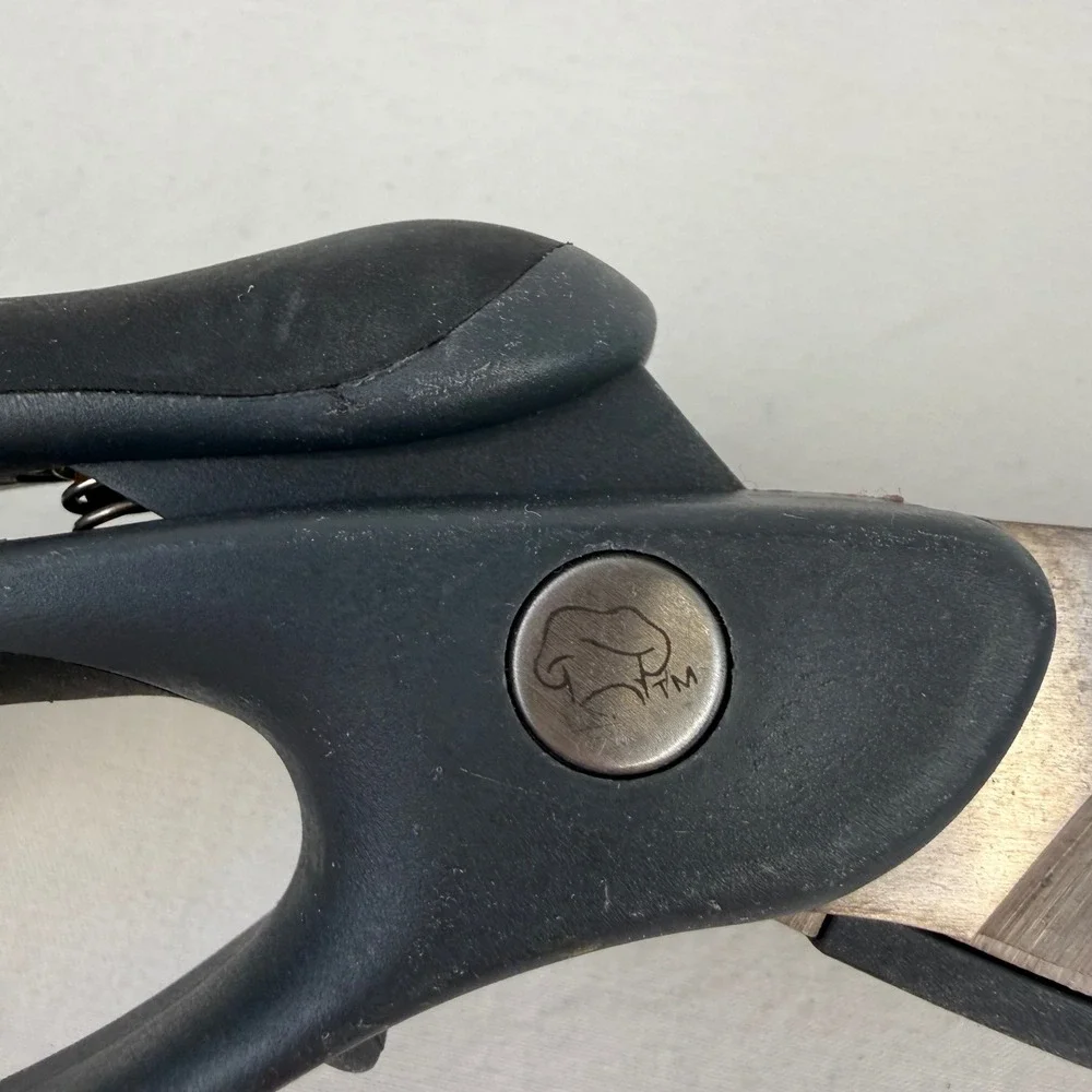 Pampered Chef Salad Chopper Black Titanium Coated Double Blade Shears 2582